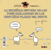 LA INCREÍBLE HISTORIA DE LOS PONIS HABLADORES DE LAS MONTAÑAS PLANAS DEL NORTE * Imagen de cubierta: LA INCREÍBLE HISTORIA DE LOS PONIS HABLADORES DE LAS MONTAÑAS PLANAS DEL NORTE *