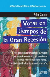 VOTAR EN TIEMPOS DE LA GRAN DEPRESION Imagen de cubierta: VOTAR EN TIEMPOS DE LA GRAN DEPRESION
