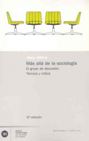 MÁS ALLÁ DE LA SOCIOLOGÍA Imagen de cubierta: MÁS ALLÁ DE LA SOCIOLOGÍA