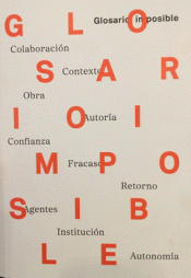 GLOSARIO IMPOSIBLE Imagen de cubierta: GLOSARIO IMPOSIBLE