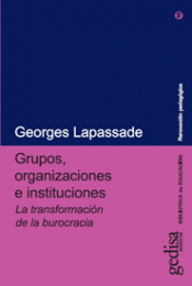 GRUPOS, ORGANIZACIONES E INSTITUCIONES Imagen de cubierta: GRUPOS, ORGANIZACIONES E INSTITUCIONES