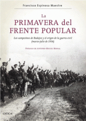 Imagen de cubierta: LA PRIMAVERA DEL FRENTE POPULAR
