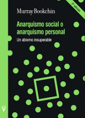 ANARQUISMO SOCIAL O ANARQUISMO PERSONAL Imagen de cubierta: ANARQUISMO SOCIAL O ANARQUISMO PERSONAL