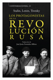 Imagen de cubierta: LOS PROTAGONISTAS DE LA REVOLUCIÓN RUSA