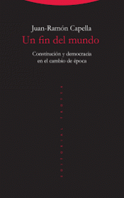 UN FIN DEL MUNDO Imagen de cubierta: UN FIN DEL MUNDO