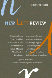 NEW LEFT REVIEW 105 Imagen de cubierta: NEW LEFT REVIEW 105