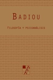 Imagen de cubierta: FILOSOFIA Y PSICOANALISIS