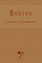 FILOSOFIA Y PSICOANALISIS Imagen de cubierta: FILOSOFIA Y PSICOANALISIS