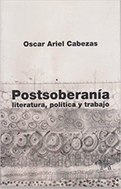 POSTSOBERANÍA Imagen de cubierta: POSTSOBERANÍA