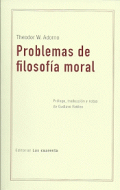 PROBLEMAS DE FILOSOFIA MORAL Imagen de cubierta: PROBLEMAS DE FILOSOFIA MORAL