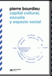 Imagen de cubierta: CAPITAL CULTURAL, ESCUELA Y ESPACIO SOCIAL
