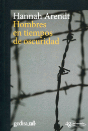 Imagen de cubierta: HOMBRES EN TIEMPOS DE OSCURIDAD