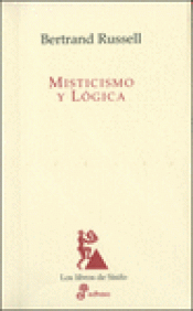 Imagen de cubierta: MISTICISMO Y LÓGICA