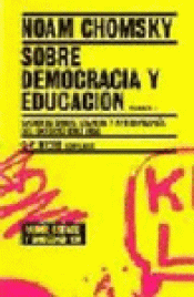 Imagen de cubierta: SOBRE DEMOCRACIA Y EDUCACIÓN. VOL .II