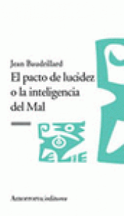 Imagen de cubierta: EL PACTO DE LUCIDEZ O LA INTELIGENCIA DEL MAL