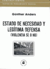 Imagen de cubierta: ESTADO DE NECESIDAD Y LEGÍTIMA DEFENSA