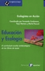 Imagen de cubierta: EDUCACIÓN Y ECOLOGÍA
