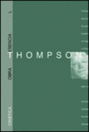 Imagen de cubierta: E.P. THOMPSON ESENCIAL