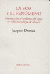 Imagen de cubierta: LA VOZ Y EL FENÓMENO
