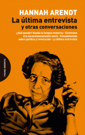 Imagen de cubierta: LA ÚLTIMA ENTREVISTA Y OTRAS CONVERSACIONES