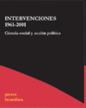 Imagen de cubierta: INTERVENCIONES, 1961-2001