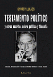 Imagen de cubierta: TESTAMENTO POLÍTICO