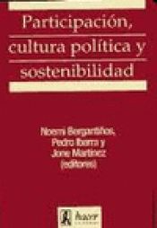 Imagen de cubierta: PARTICIPACIÓN, CULTURA POLÍTICA Y SOSTENIBILIDAD