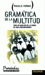 Imagen de cubierta: GRAMÁTICA DE LA MULTITUD