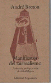 Imagen de cubierta: MANIFIESTOS DEL SURREALISMO