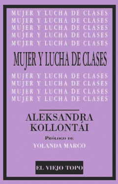 Imagen de cubierta: MUJER Y LUCHA DE CLASES